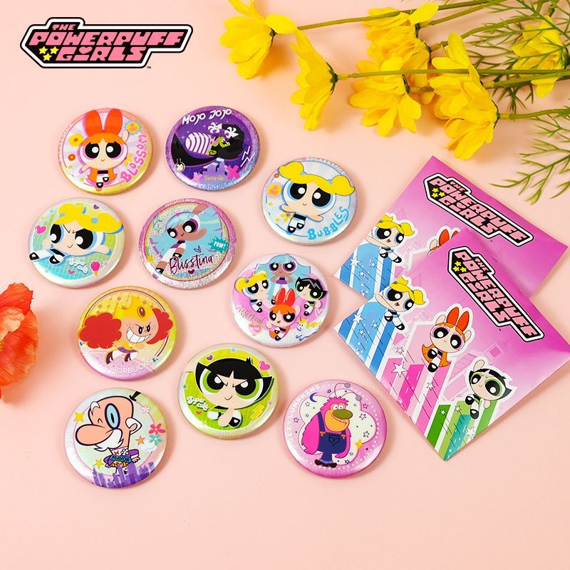 Embroidery Reddit - Pełne pudełko oficjalnych gadżetów Powerpuff Girls: