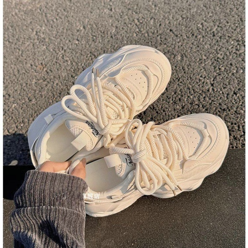 Damskie beżowe sneakersy na pl – Embroidery Garments recenzja i cena