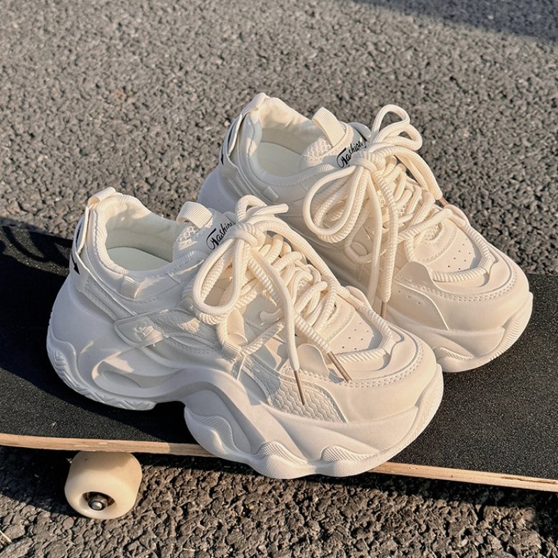 Damskie beżowe sneakersy na pl – Embroidery Garments recenzja i cena
