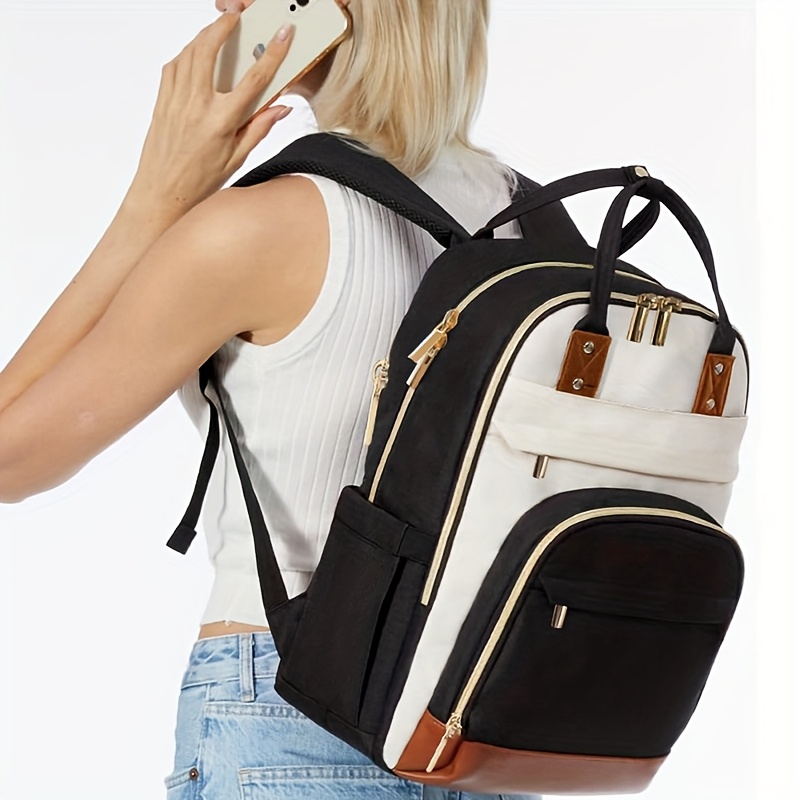 Damski dwukolorowy plecak na l – Embroidery Bag recenzja i cena