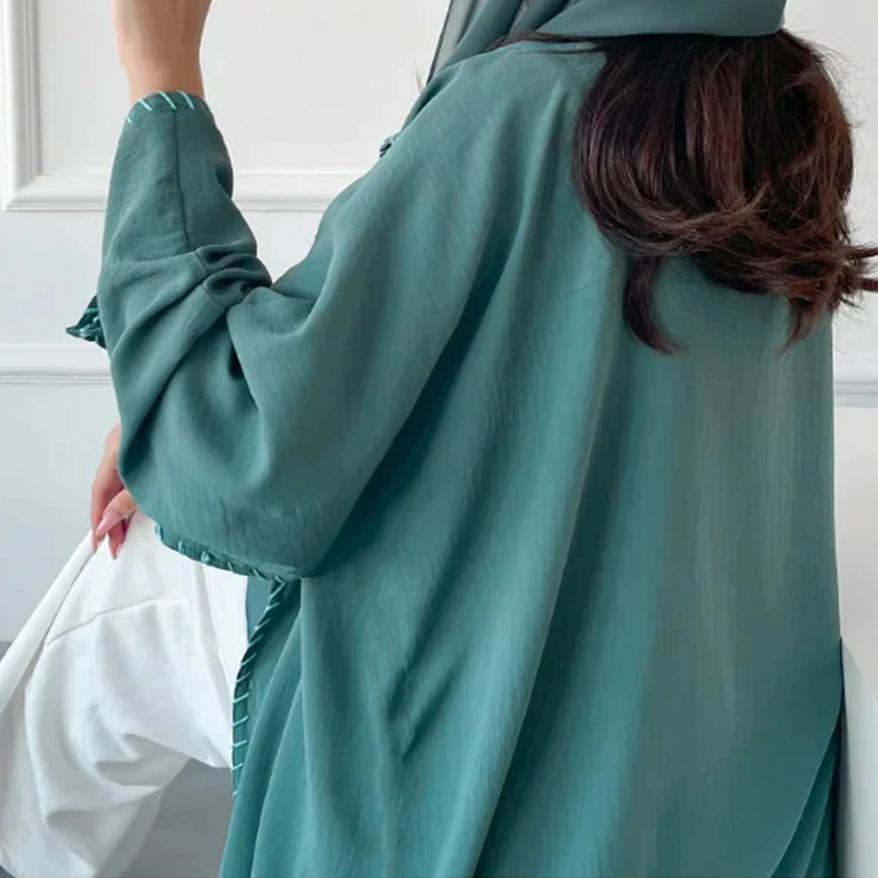 Marokańskie kimono otwarte aba – Embroidery Kebaya recenzja i cena